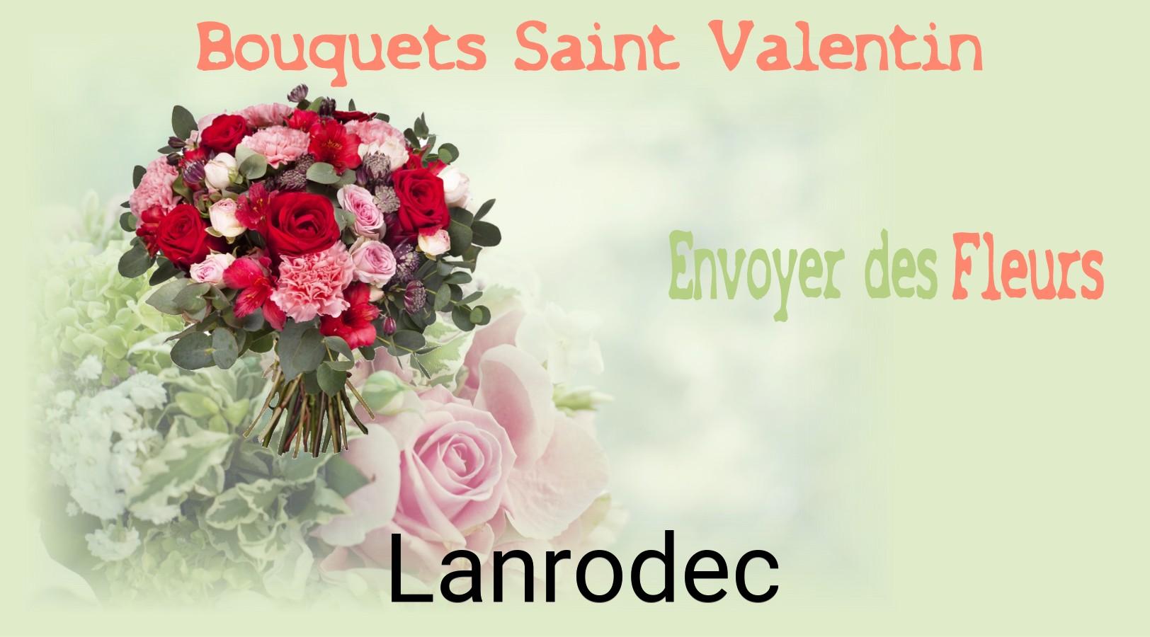 Roses de Saint-Valentin livrées à Lanrodec